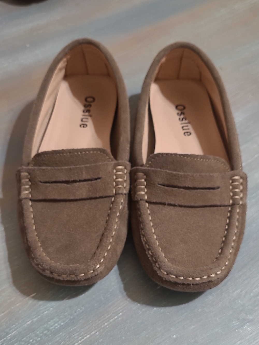 Leather Osslue Loafers